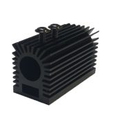 Hliníkový žebrovaný chladič laserového modulu 12 mm
