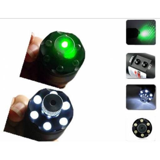 Foto - LED svietidlo - Výkonný zelený laser